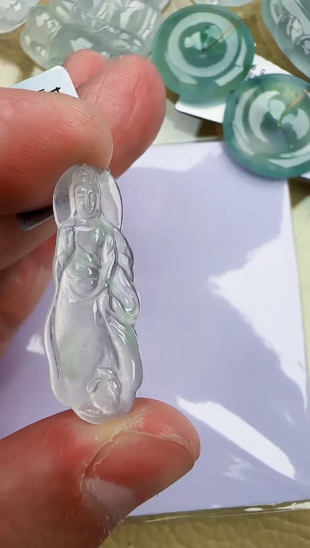 颈饰未镶嵌翡翠缅甸翡翠a货
