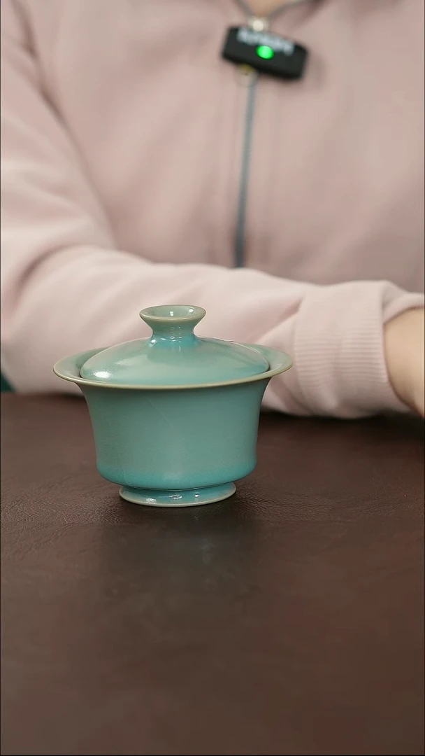 摆件252原矿汝宋汝瓷微瑕