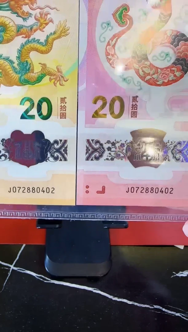 【闪购商品】塑料2025蛇钞全同号072880402裸