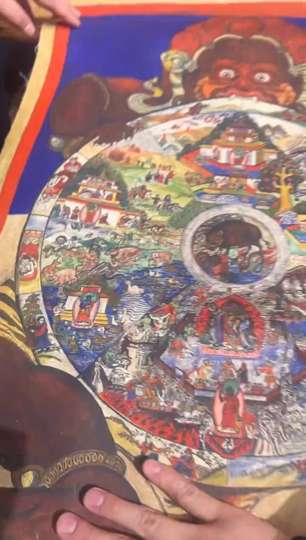 卷轴画卷轴画奥奥的唐卡