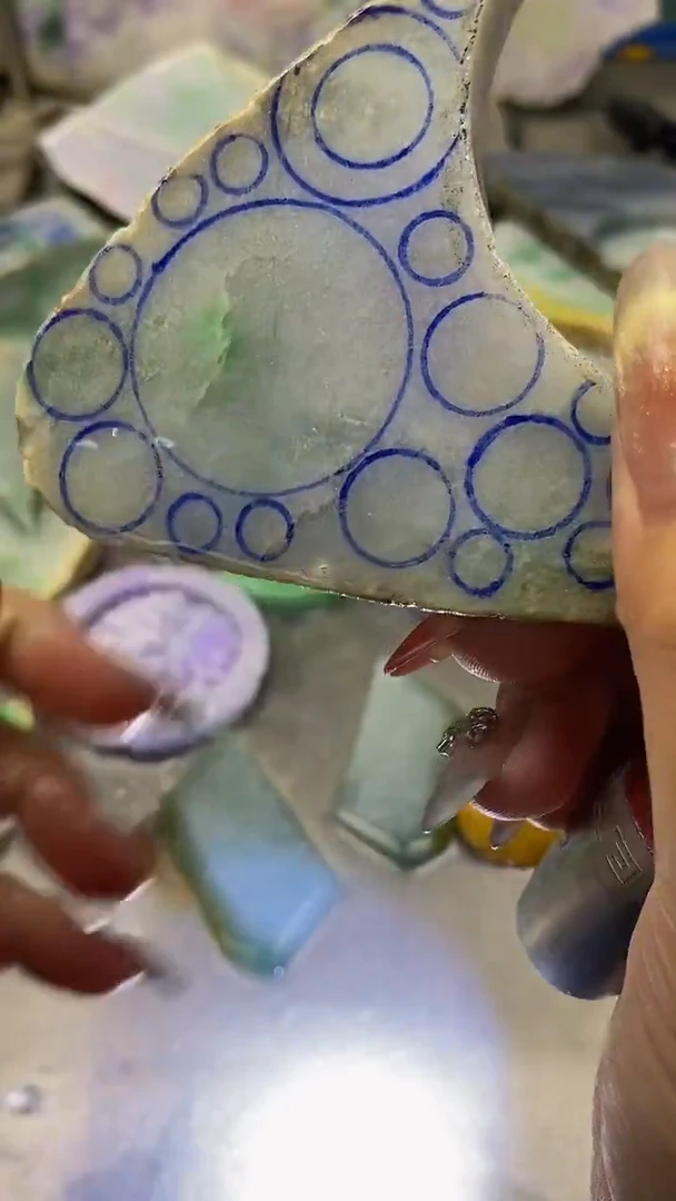 散珠翡翠天然缅甸翡翠A货228