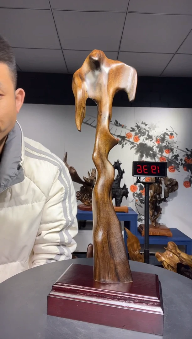 【闪购商品】金丝楠木雕金丝楠木工艺品摆件