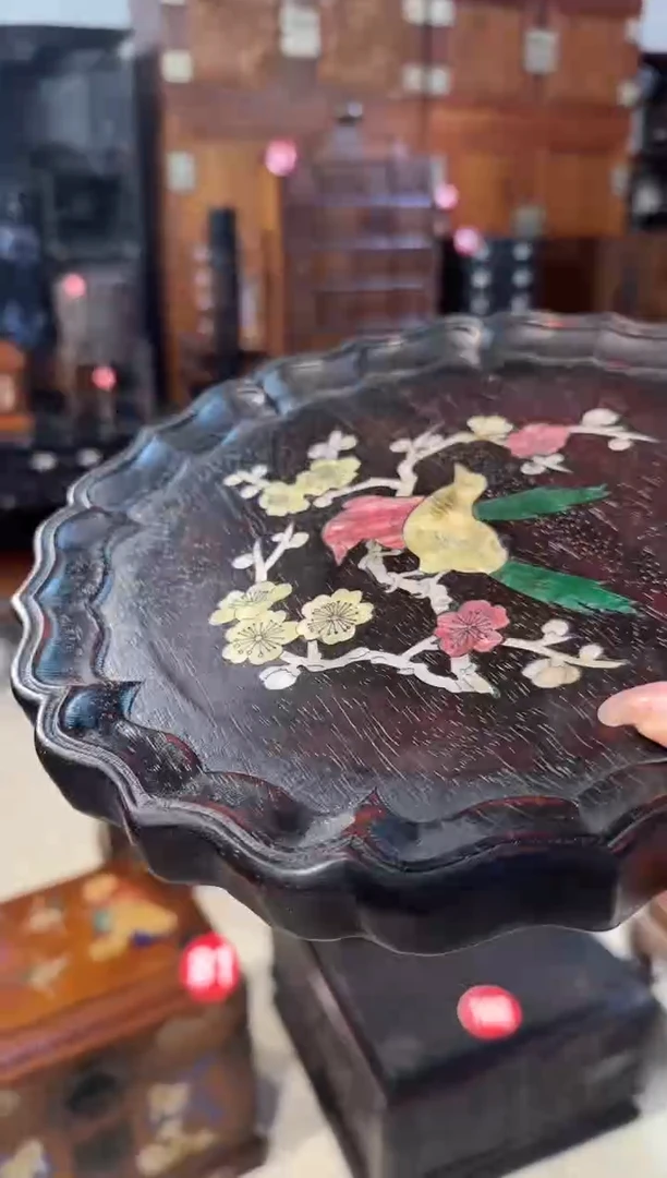 【闪购商品】木木艺喜鹊登梅圆盘88.888