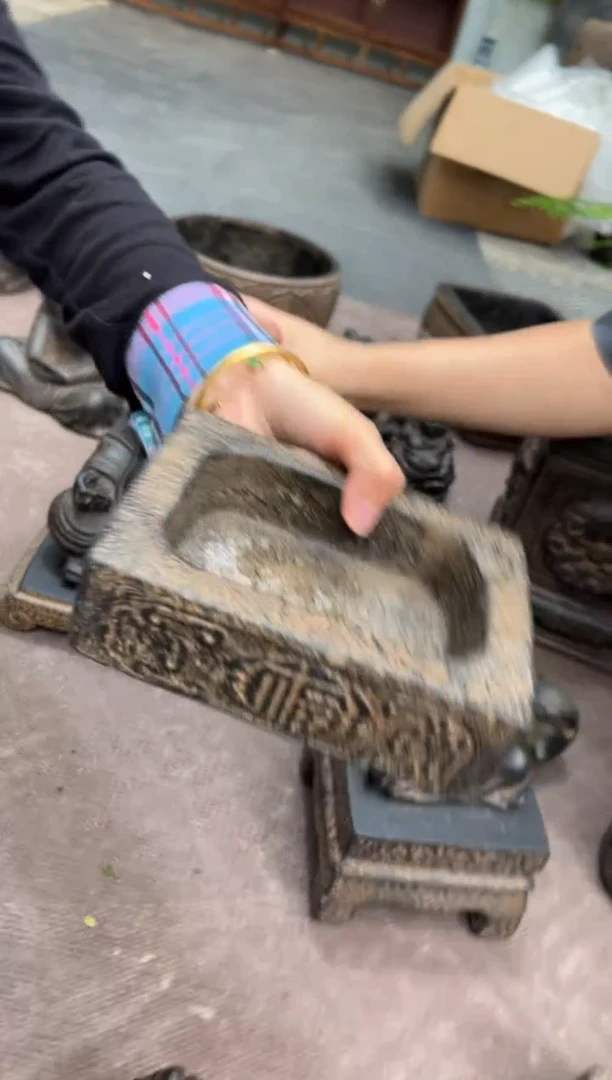 陶土【火山泥】福字汉砖