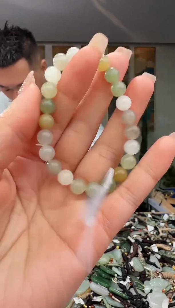 颈饰未镶嵌和田玉拍一发一多样性发货