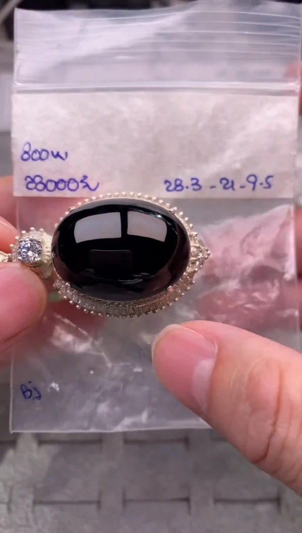 未镶嵌定制翡翠墨翠