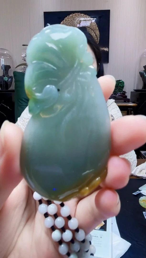 未镶嵌定制翡翠吊坠89