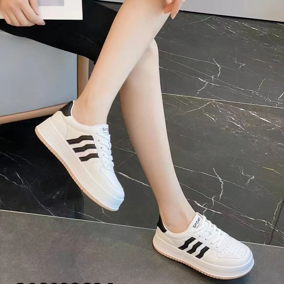网红断码女鞋小白鞋休闲鞋平底鞋