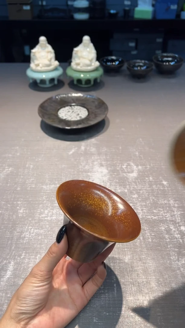 【闪购商品】叶芳 云水间 马蹄二才盖碗