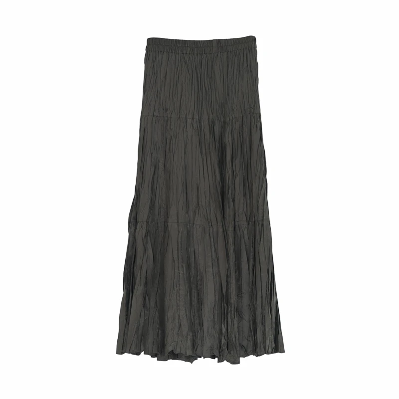 【毛毛专属】芭依璐2025春季新款半身裙碎花复古优雅91Q3021