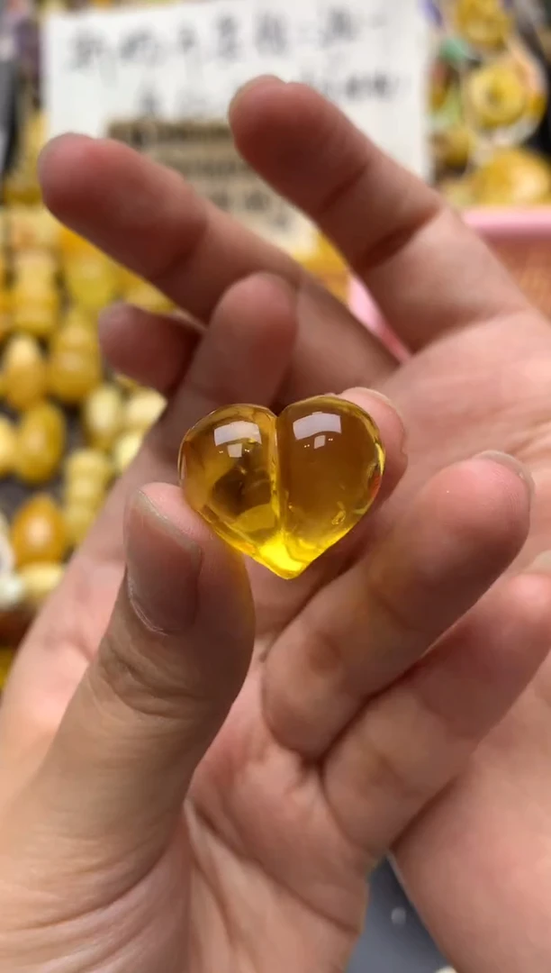 未镶嵌琥珀珠宝奇石074琥珀蜜蜡微瑕金沙