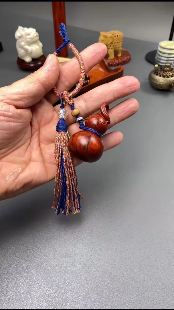 小叶紫檀印度小叶紫檀 葫芦挂件