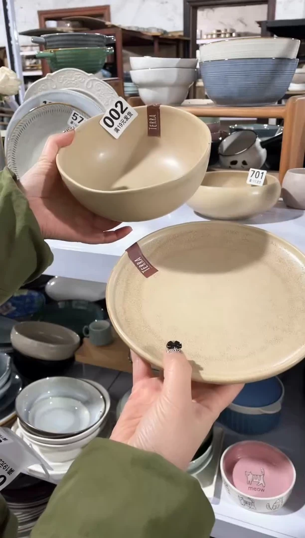 【闪购商品】碗微瑕（2件套）002盘碗