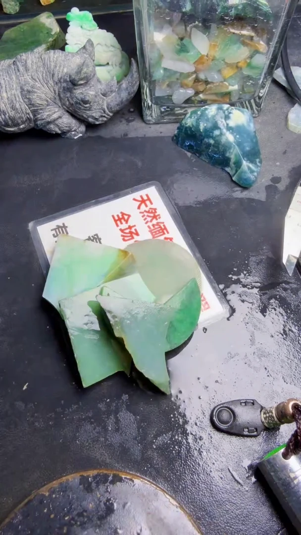 未镶嵌挂件翡翠天然翡翠198