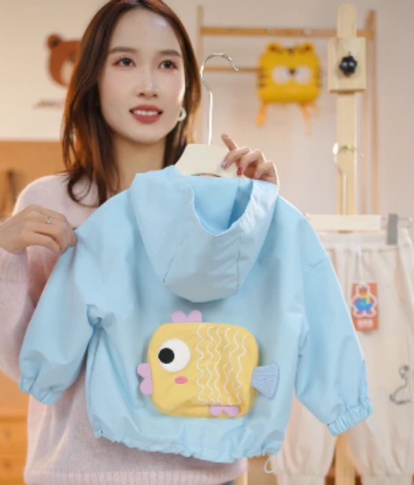 【MQ】简尼熊2025春款设计师原创简约风外套夹克JNXC51106