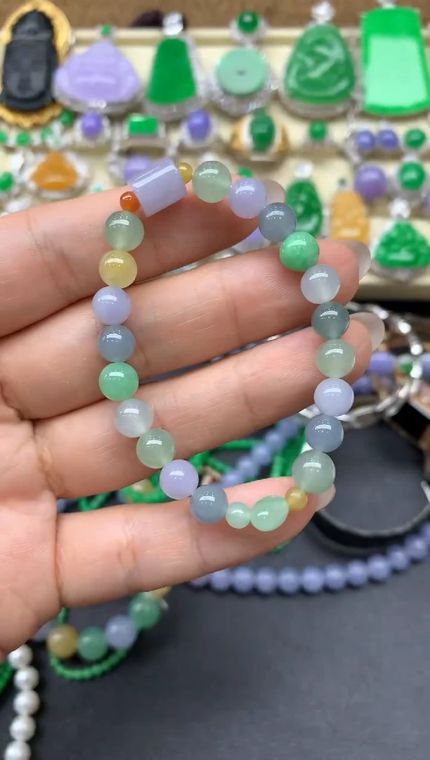 【闪购商品】翡翠手串未镶嵌357-中国好珍宝