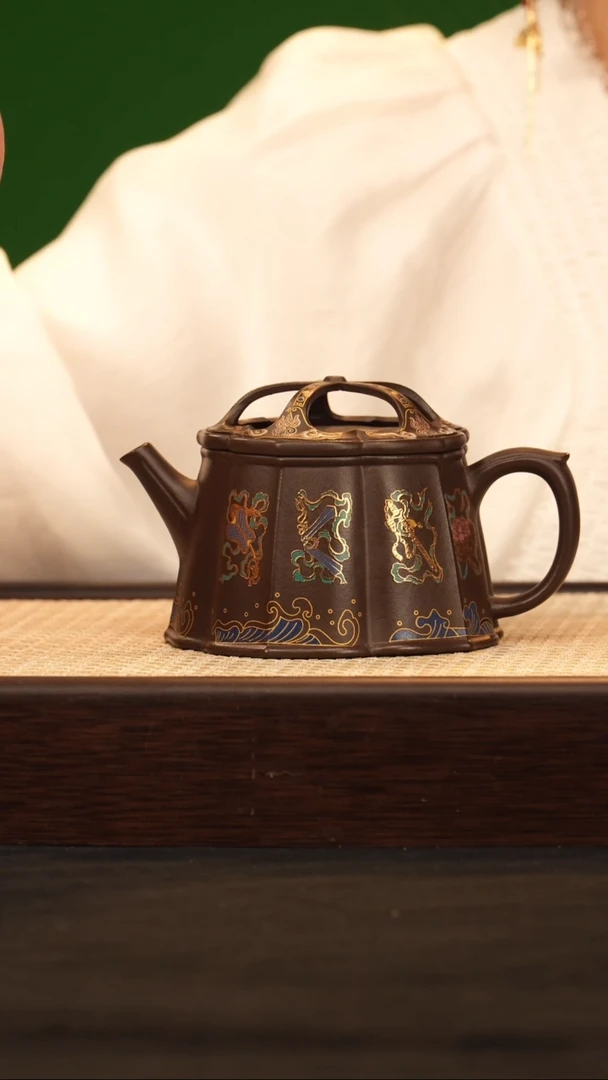 茶壶紫砂0520026081筋纹井栏