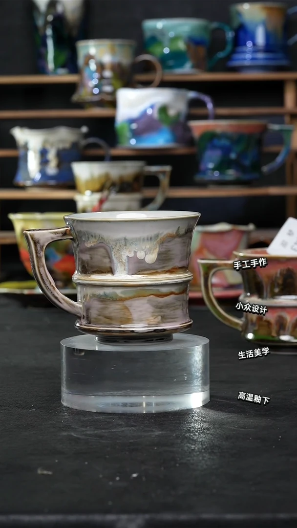 设计师款景德镇森涩手创陶瓷（食品级）445