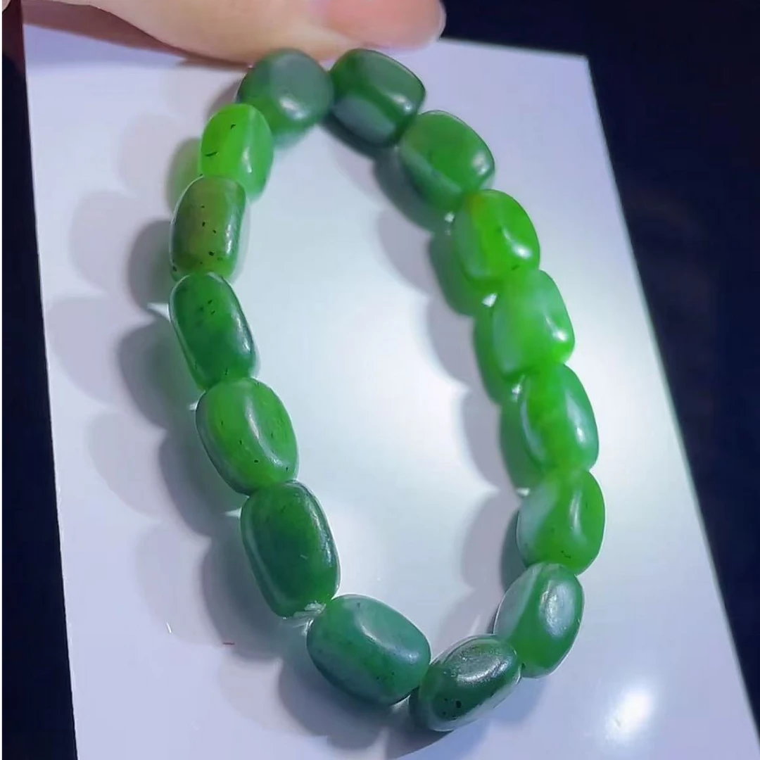 和田玉碧玉精美百搭随形手串拍一发一