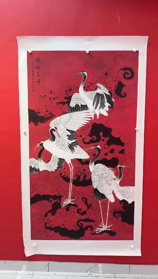 国画画家陆远华纯手绘原作