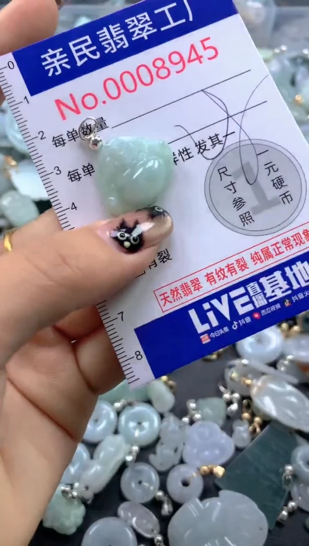 颈饰未镶嵌翡翠8945