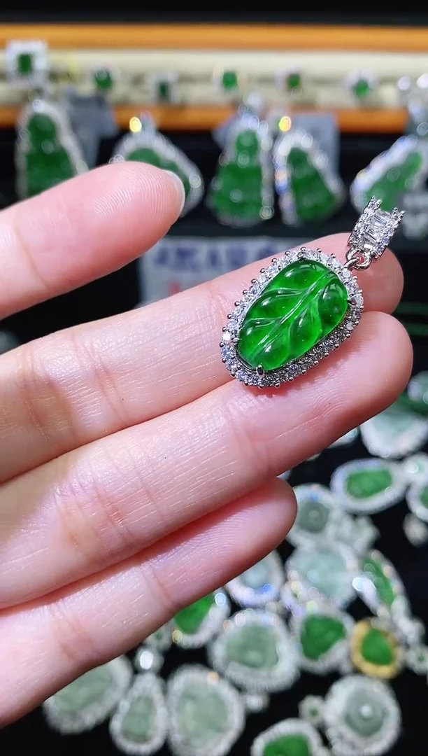 翡翠未镶嵌颈饰精美翡翠-多样性只发一件S614