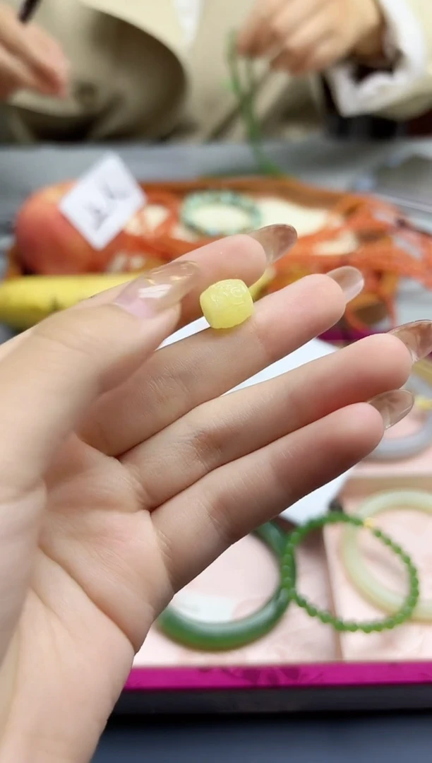 裸石蜜蜡未镶嵌蜜蜡桶珠配饰10mmGW