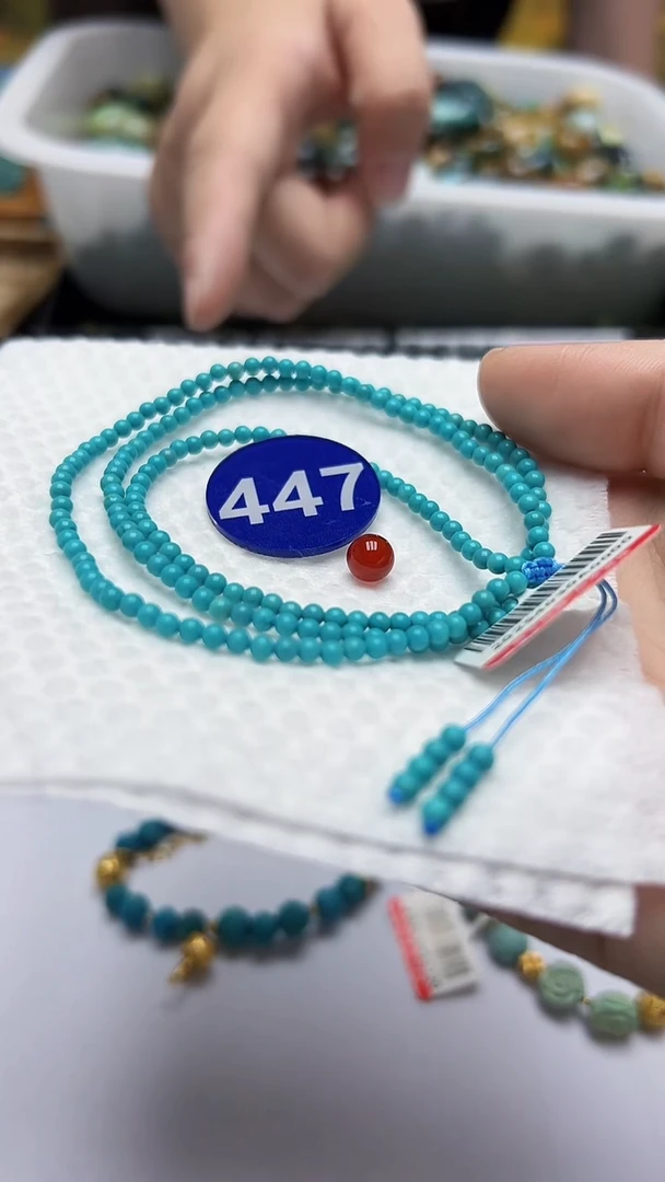 玛瑙/玉髓手串未镶嵌447