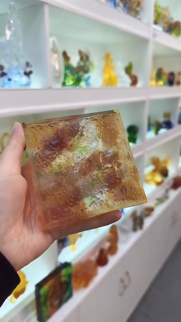手工艺品琉璃底座