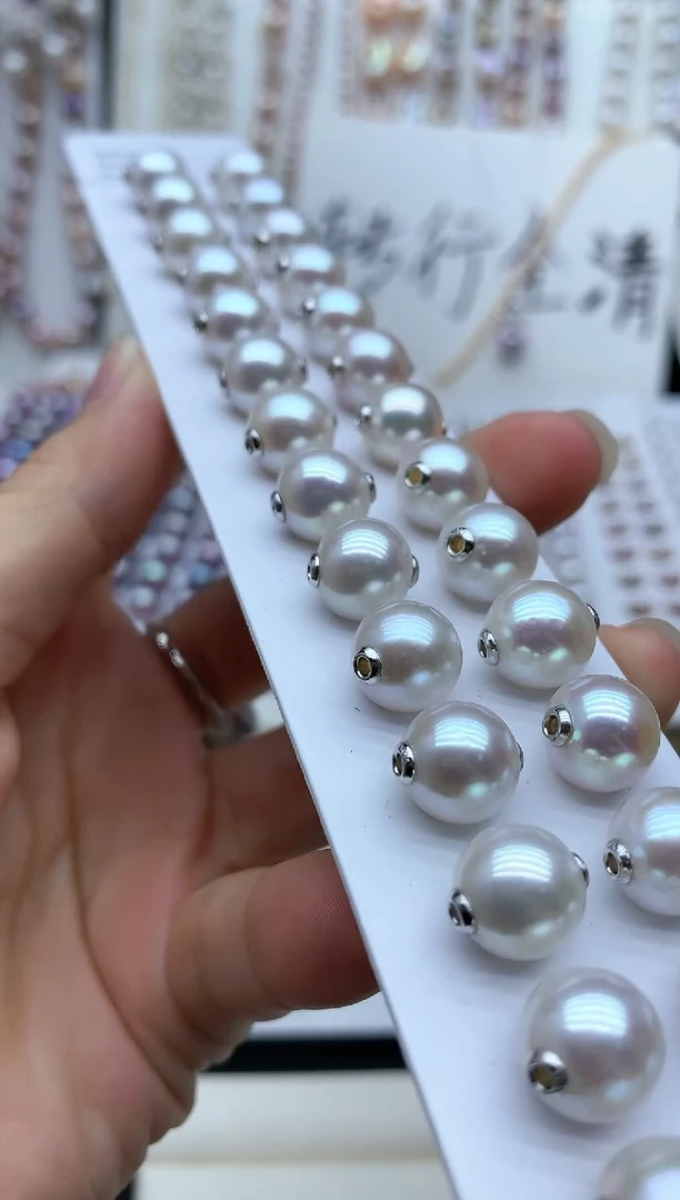 【闪购商品】淡水珍珠吊坠(不含链)银S925镶嵌多样性发其一