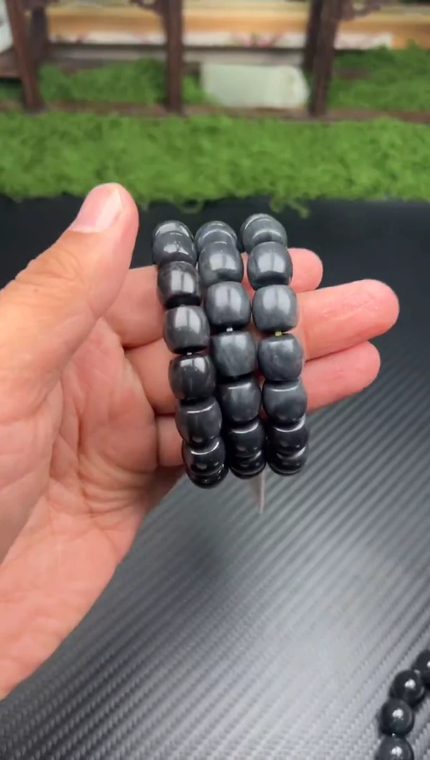 未镶嵌手串和田玉若羌微色差卡12多样性发货拍一发一