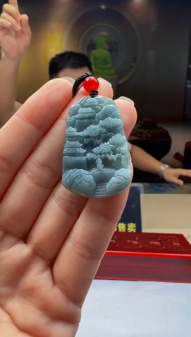 翡翠未镶嵌颈饰RB2025-6-13-38