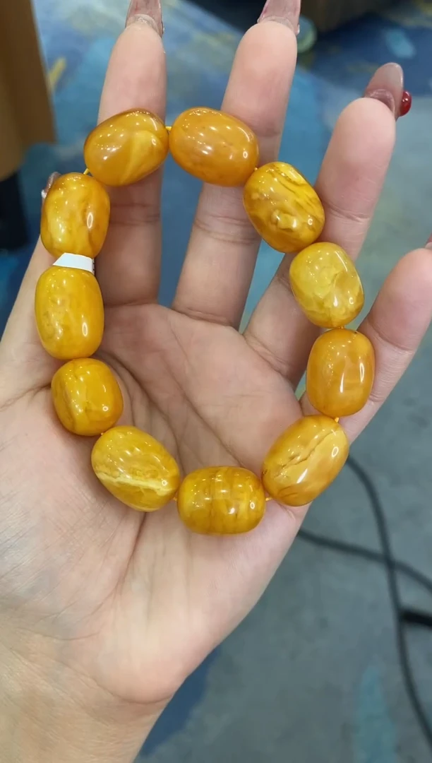 【闪购商品】蜜蜡颈饰未镶嵌TT12250001琥珀蜜蜡