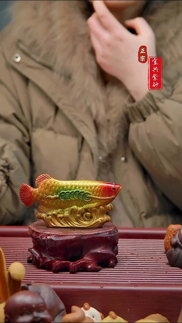 紫砂茶宠宜兴紫砂茶宠摆件