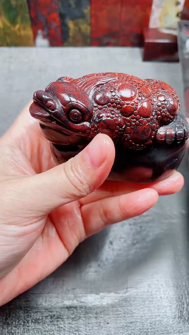 玉桂林鸡血玉素章--35