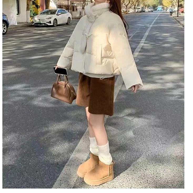 00032 短款棉服外套