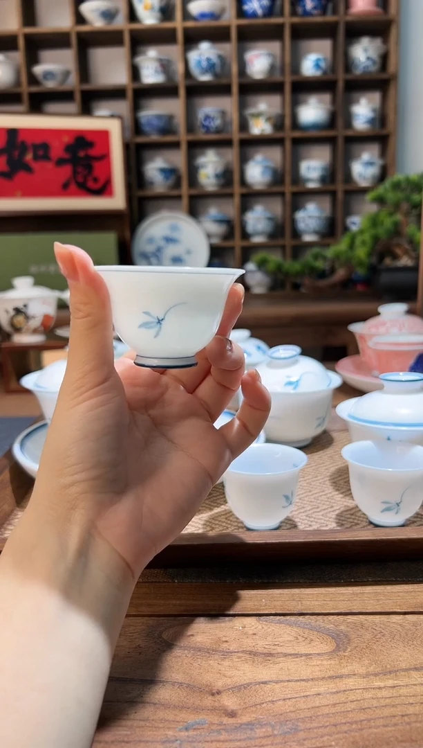 【闪购商品】50cc玉兰花杯          