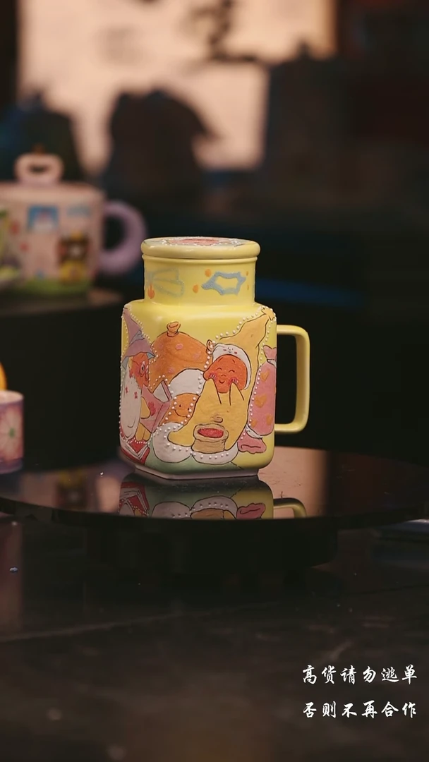 陶瓷景德镇可爱设计师款陶瓷