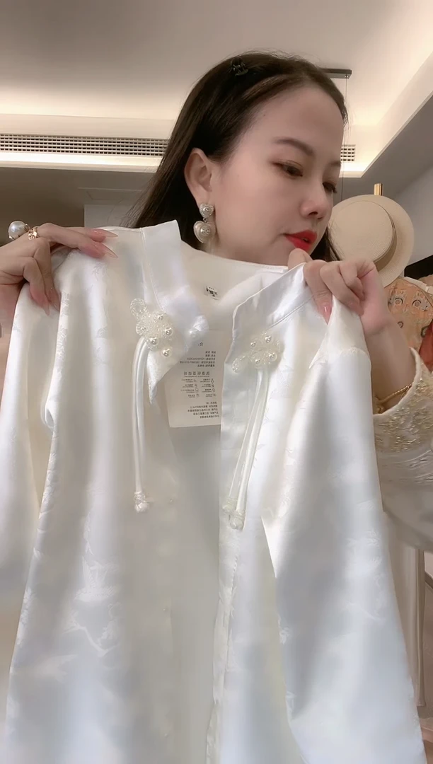 三醋酸纤维聚酯纤维白衬衫