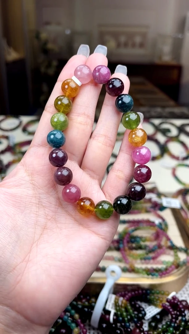 【闪购商品】碧玺/未镶嵌10mm+碧玺单圈多样性发货