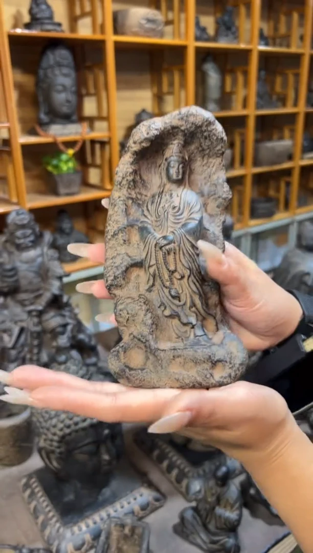 陶土【火山泥】普慈观音