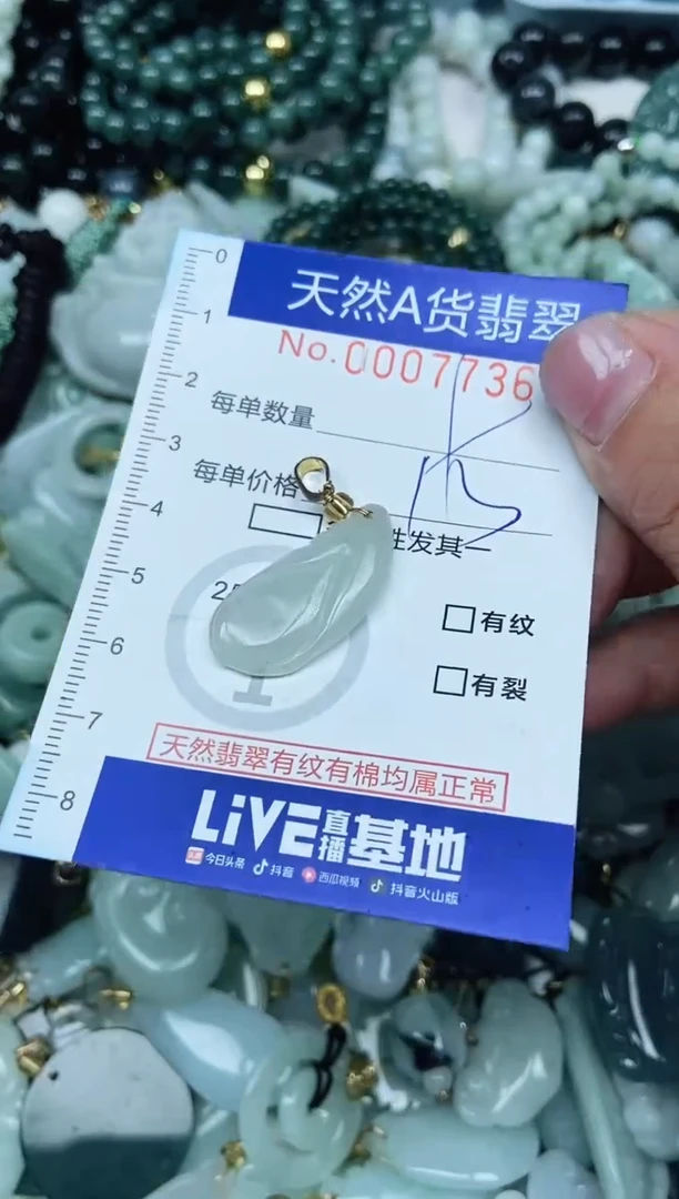 【闪购商品】翡翠吊坠(不含链)未镶嵌翡翠