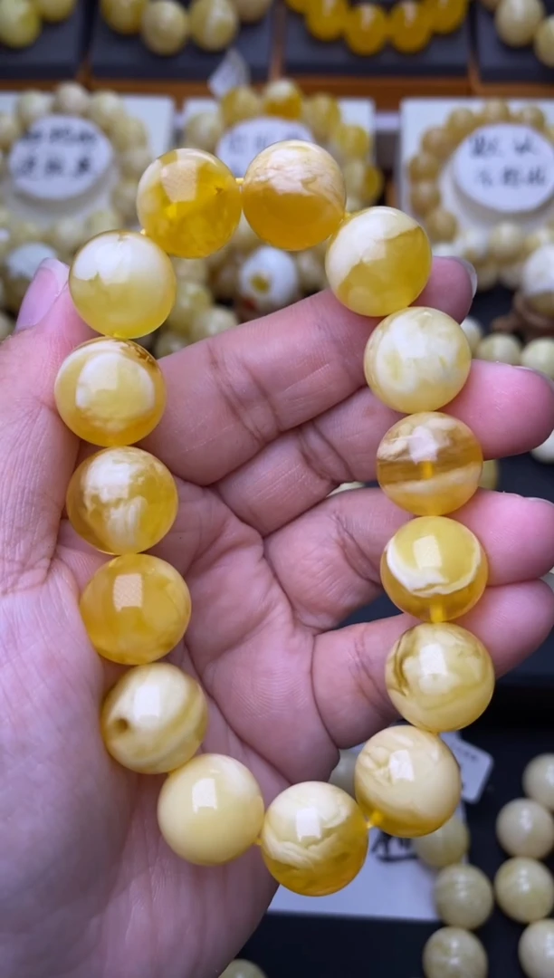 裸石琥珀未镶嵌大小姐珠宝严选101