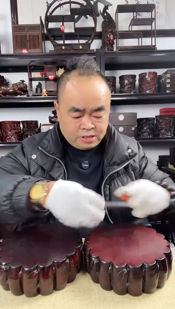 木老李红木工艺品47瑕疵