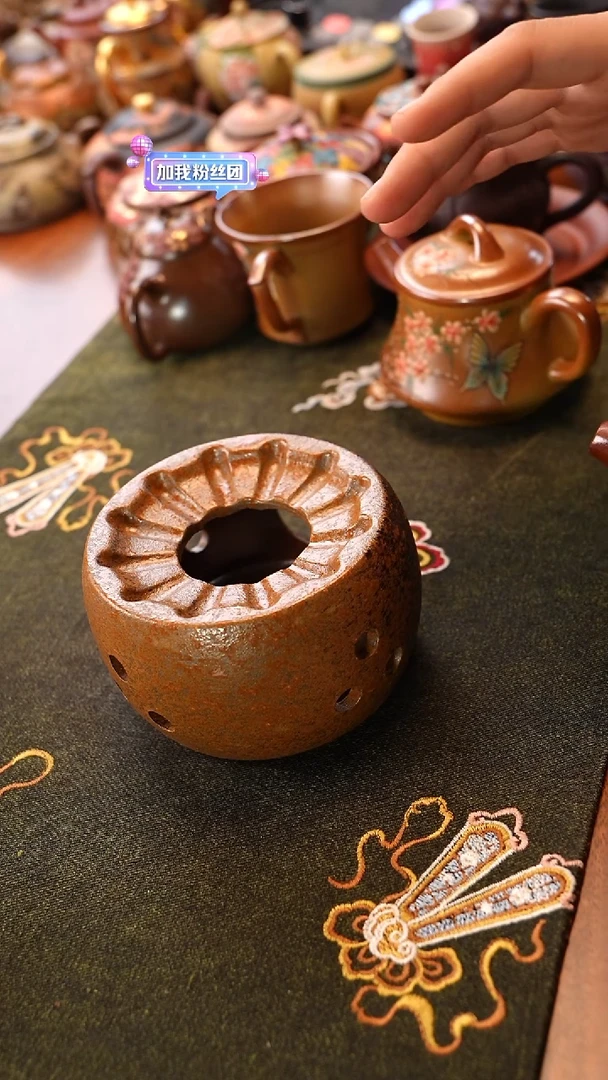 茶壶紫砂柴烧温茶炉