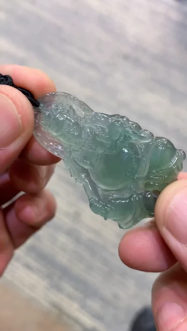 颈饰未镶嵌翡翠天然A货翡翠