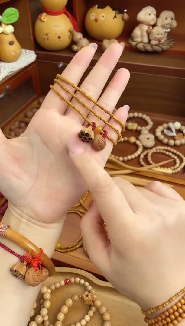 竹节手串一物一拍好运连连三圈