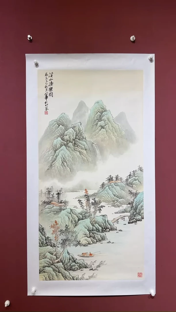 国画潘如华精品唐华专属