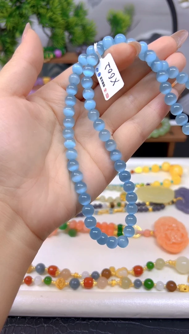 未镶嵌颈饰碧玺X602