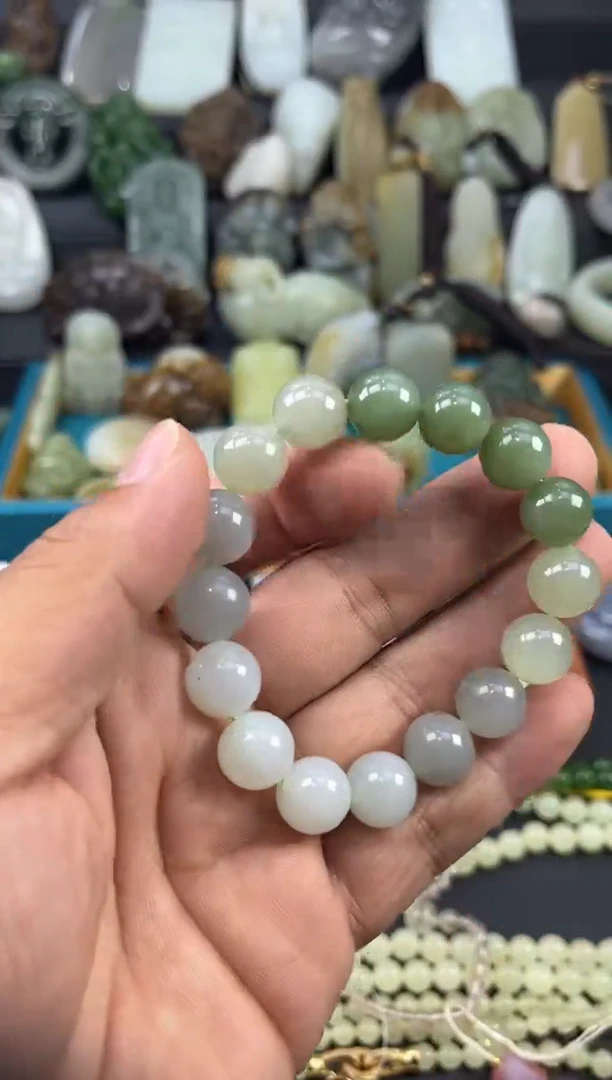手串未镶嵌和田玉手串